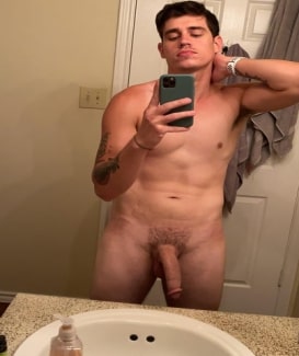 Tattooed guy with a big dick