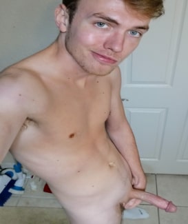 Hottie taking a dick picture